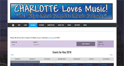 Desktop Screenshot of charlottelovesmusic.com